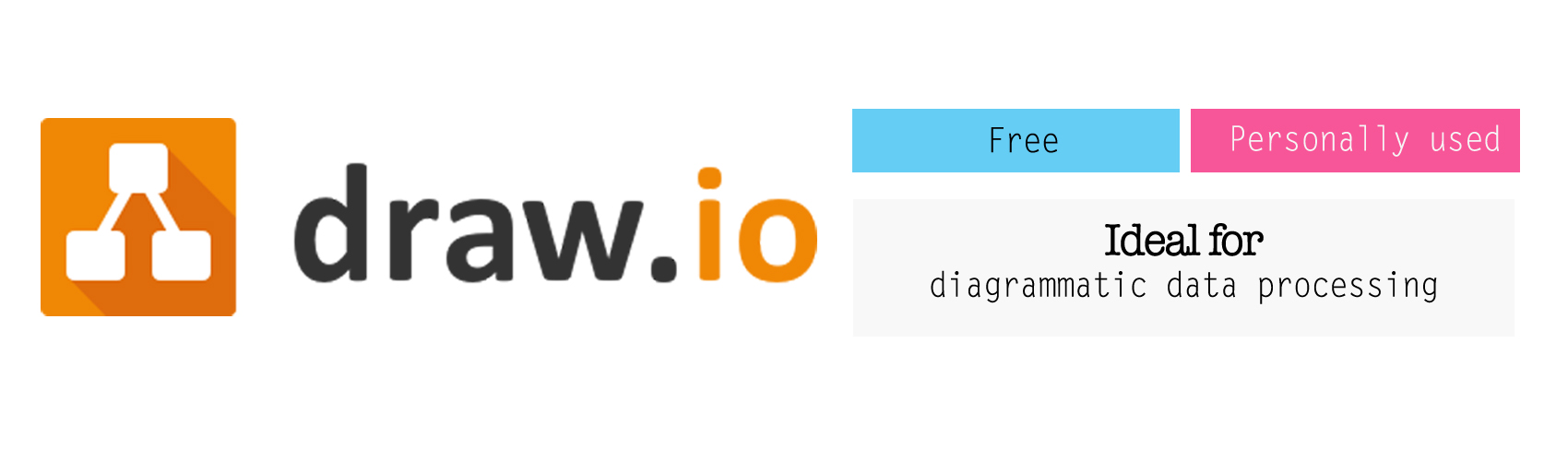 draw.io for diagrammatic data processing