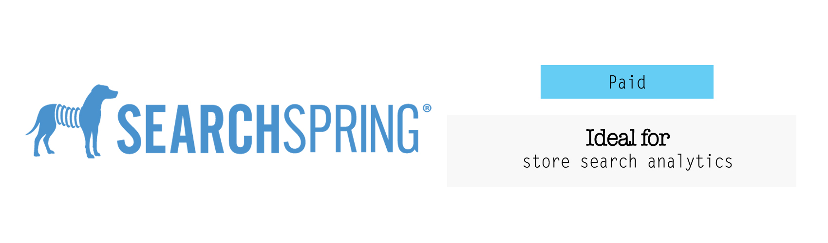 searchspring store analytics